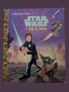 10/$25 Star Wars I am a Jedi Little Golden Book